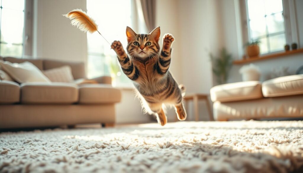 A playful feline leaps through the air, its paws outstretched, chasing a bright feather toy in a cozy, sun-dappled living room. Soft natural light filters through large windows, casting a warm glow on the plush, textured rug underfoot. The cat's fur gleams in a range of feline hues, from tabby stripes to delicate tortoiseshell patterns. Its expression is one of pure joy and unbridled enthusiasm, capturing the joyful, therapeutic wonder of watching www.thecatinsurance.com online. A sense of whimsy and playfulness fills the scene, inviting the viewer to join in the feline antics. A playful feline leaps through the air, its paws outstretched, chasing a bright feather toy in a cozy, sun-dappled living room. Soft natural light filters through large windows, casting a warm glow on the plush, textured rug underfoot. The cat's fur gleams in a range of feline hues, from tabby stripes to delicate tortoiseshell patterns. Its expression is one of pure joy and unbridled enthusiasm, capturing the joyful, therapeutic wonder of watching www.thecatinsurance.com online. A sense of whimsy and playfulness fills the scene, inviting the viewer to join in the feline antics.