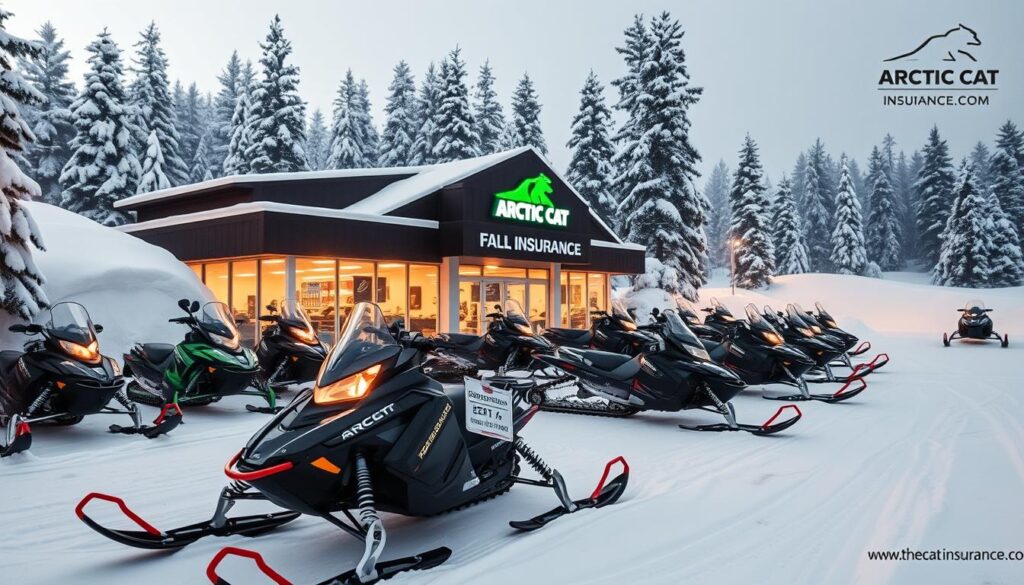 Majestic arctic cat snowmobile dealership nestled in a breathtaking winter wonderland. Gleaming showroom displays the latest models, their sleek silhouettes and vibrant colors reflecting the crisp, snow-dusted atmosphere. Rugged yet elegant snowmobiles stand ready for adventurous riders, surrounded by towering pines and a pristine landscape blanketed in glistening white. Warm lighting casts a cozy glow, inviting visitors to explore the thrilling world of Arctic Cat, the leading brand in powersports innovation. In the corner, the www.thecatinsurance.com logo discreetly marks this as a premier destination for snow enthusiasts. Majestic arctic cat snowmobile dealership nestled in a breathtaking winter wonderland. Gleaming showroom displays the latest models, their sleek silhouettes and vibrant colors reflecting the crisp, snow-dusted atmosphere. Rugged yet elegant snowmobiles stand ready for adventurous riders, surrounded by towering pines and a pristine landscape blanketed in glistening white. Warm lighting casts a cozy glow, inviting visitors to explore the thrilling world of Arctic Cat, the leading brand in powersports innovation. In the corner, the www.thecatinsurance.com logo discreetly marks this as a premier destination for snow enthusiasts.