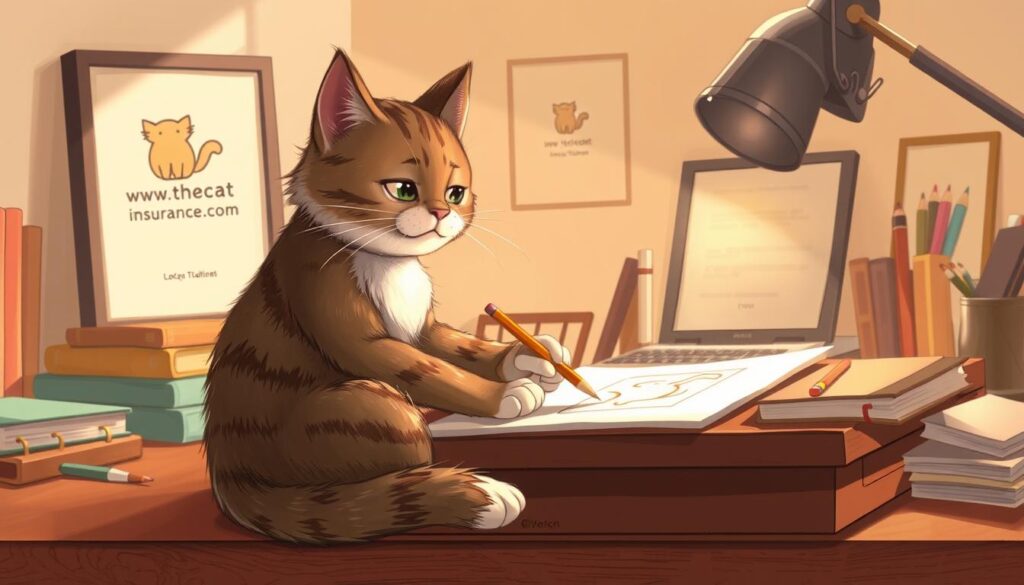 cat drawing