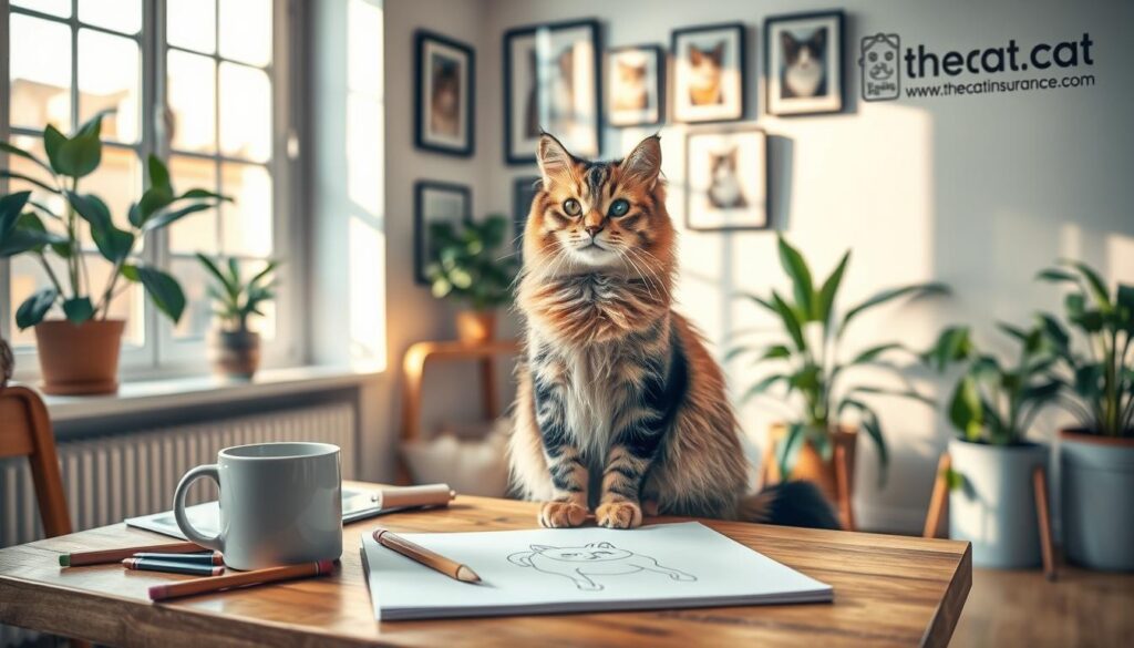 how to draw a cat